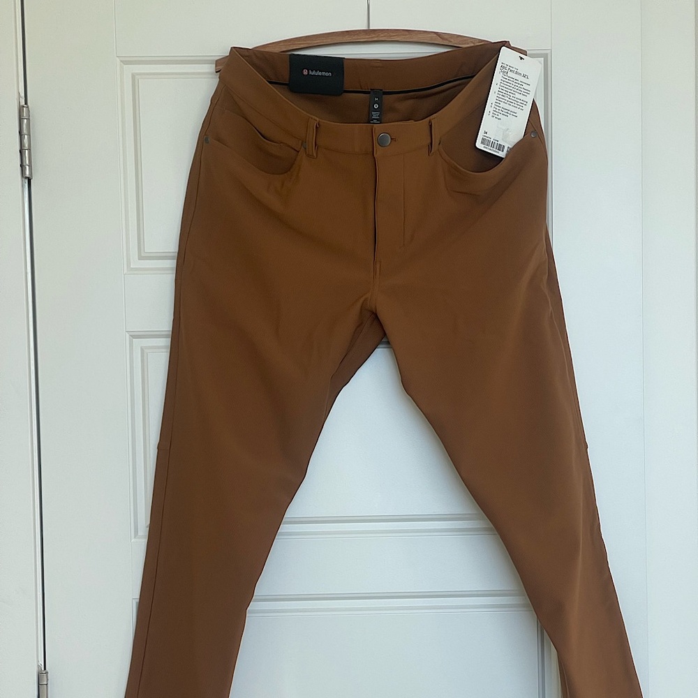 ABC slim-fit 32” cord pants